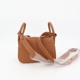Hermes Bag Lindy Mini Lindy Mini Gold Hardware Silver