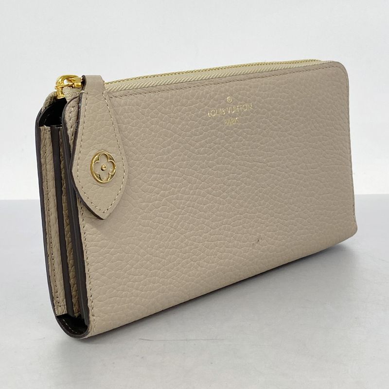 Louis Vuitton Long Wallet Taurillon Portefeuille Comete M63104 Gallet Ladies