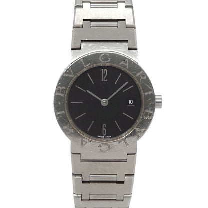 Bvlgari Vintage Watch Date Black Quartz