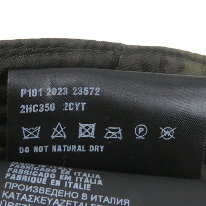 Prada 2023 2hc350 Re-nylon Camouflage Triangle Logo Bucket Hat Khaki XXL Made