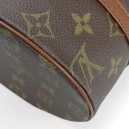 Louis Vuitton Handbag Papillon 26 M51366 Monogram Brown Old Shape Cylindrical