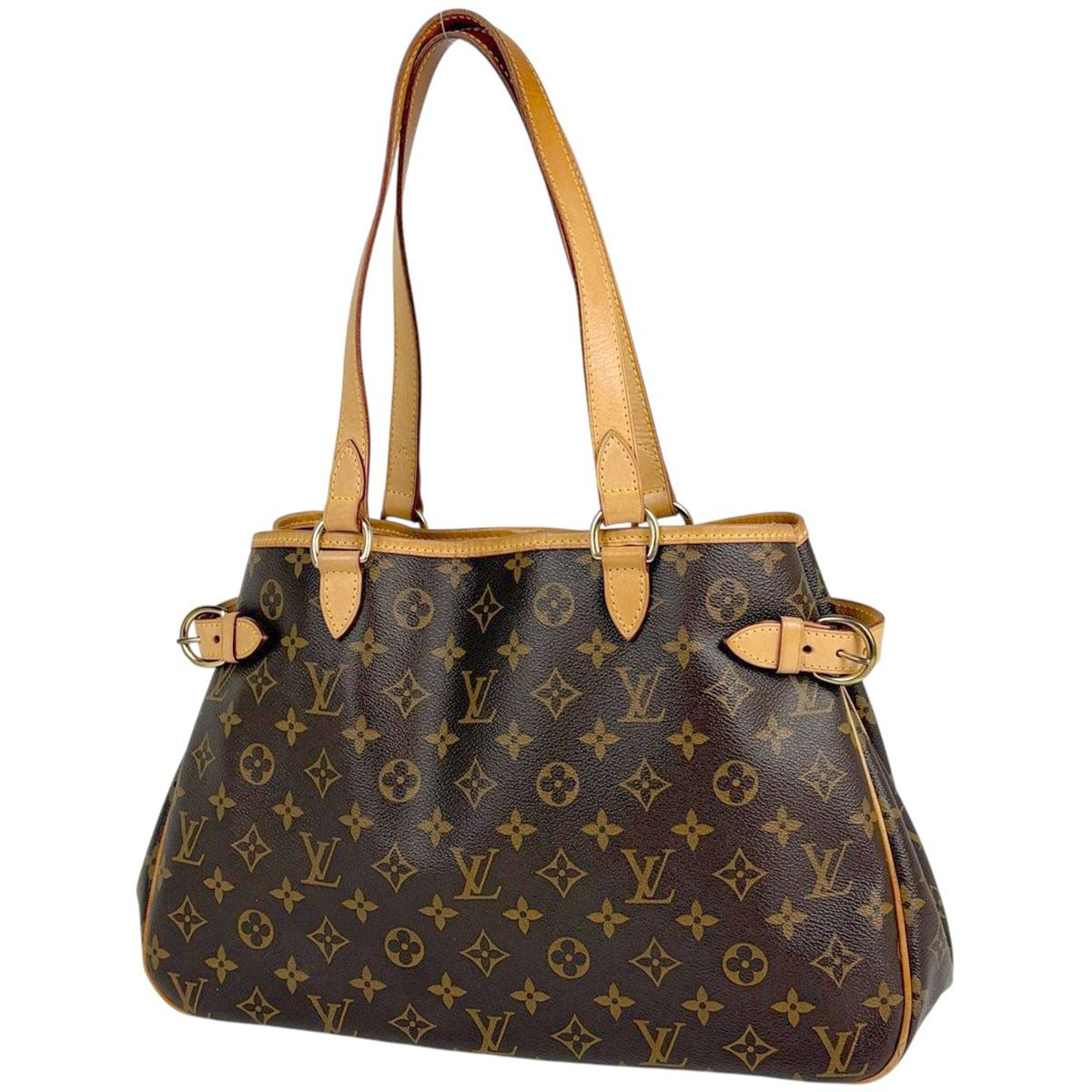 Louis Vuitton Batignolles Oriental Shoulder Bag Tote Monogram Brown