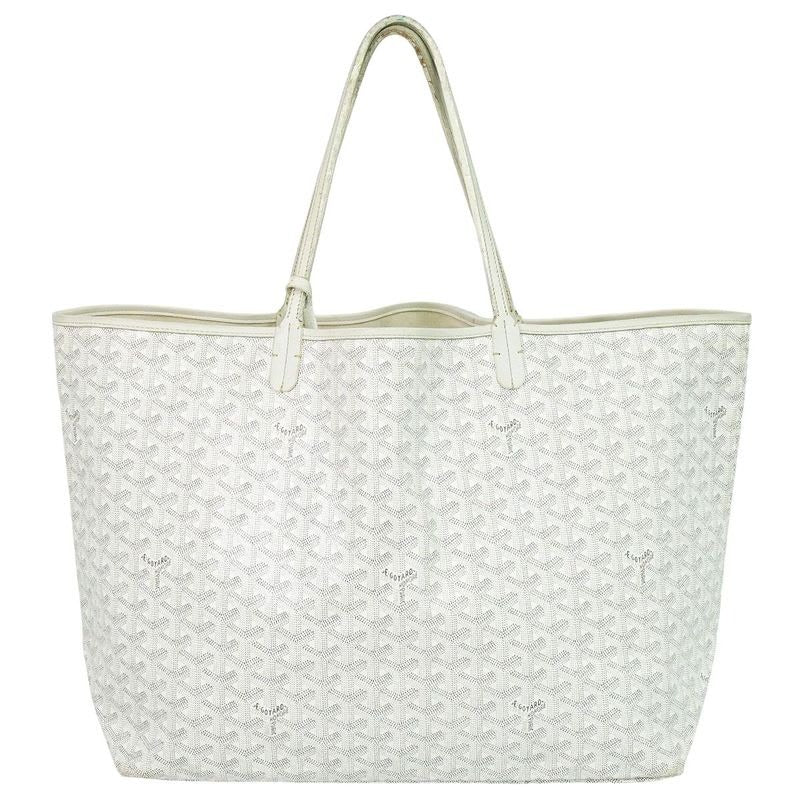 Goyard Saint Louis GM Tote Bag Handbag White