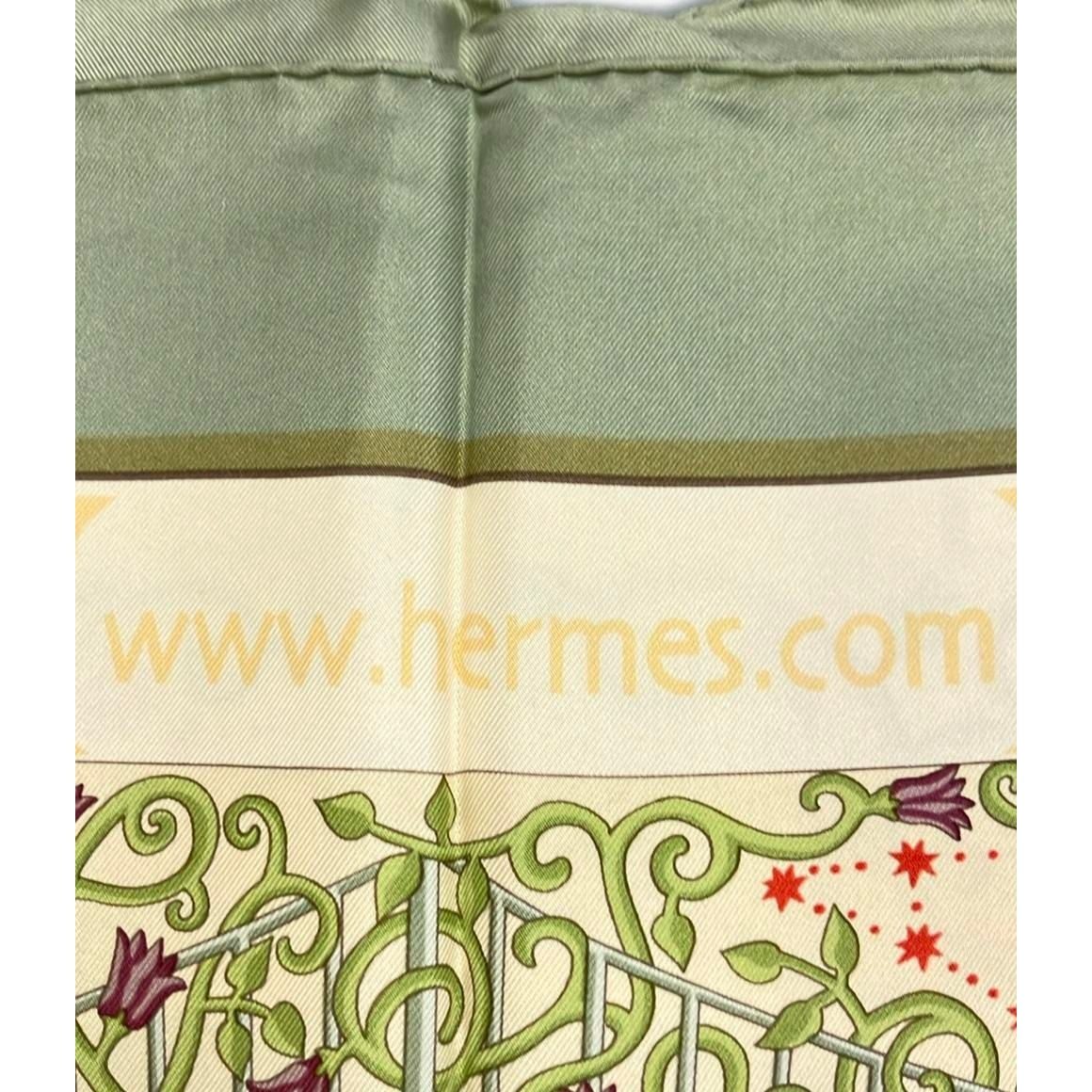 Hermes Scarf Silk Carre 90 World Map Wwwhermescom — view 4