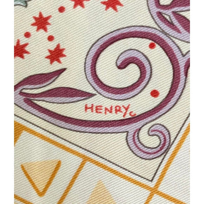 Hermes Scarf Silk Carre 90 World Map Wwwhermescom — view 5