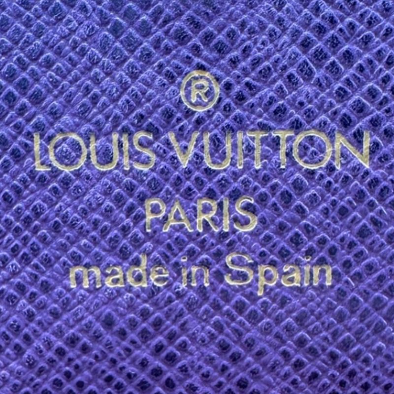Louis Vuitton M63579 Epi Trifold Long Wallet Portmonnais Cles Di Long Wallet