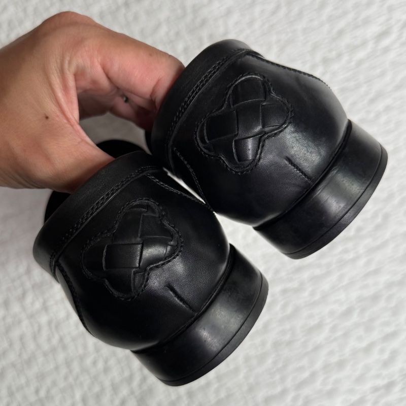 Bottega Veneta Intrecciato Leather Loafer 36 1 2 23.5cm (9.25in) Black Women