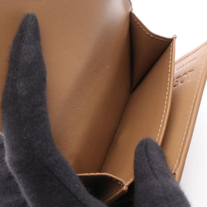 Loewe Trifold Wallet Futurist Cat Mocha Leather — view 4