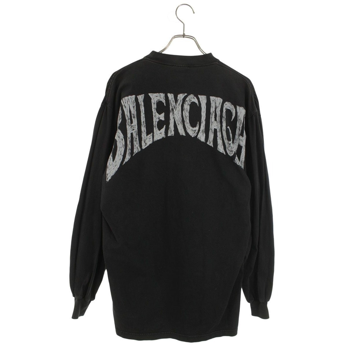 Balenciaga Back Logo Long Sleeve Top 1 — view 2