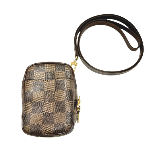 Louis Vuitton Damier Pouch Okapi GM Shoulder Bag Brown