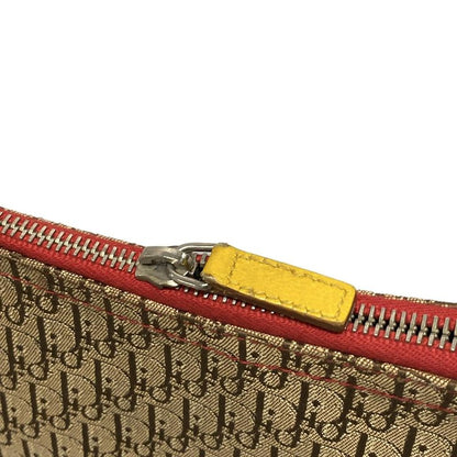 Dior/christian Dior Shoulder Bag Rasta Beige X Yellow X Multi Leather