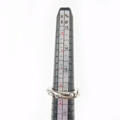Chrome Hearts Scroll Band Ring 925 Silver Weight — view 10