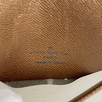 Louis Vuitton Card Case Monogram Porte 2 Carte Vertical M60533 Brown Men Women