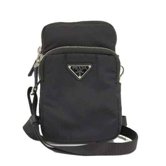 Prada Shoulder Bag Nylon Black