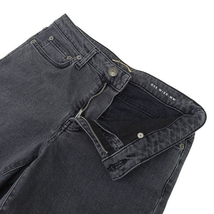 Saint Laurent Paris D02 W Sk-mw Eddie Period Zip Hem Black Denim