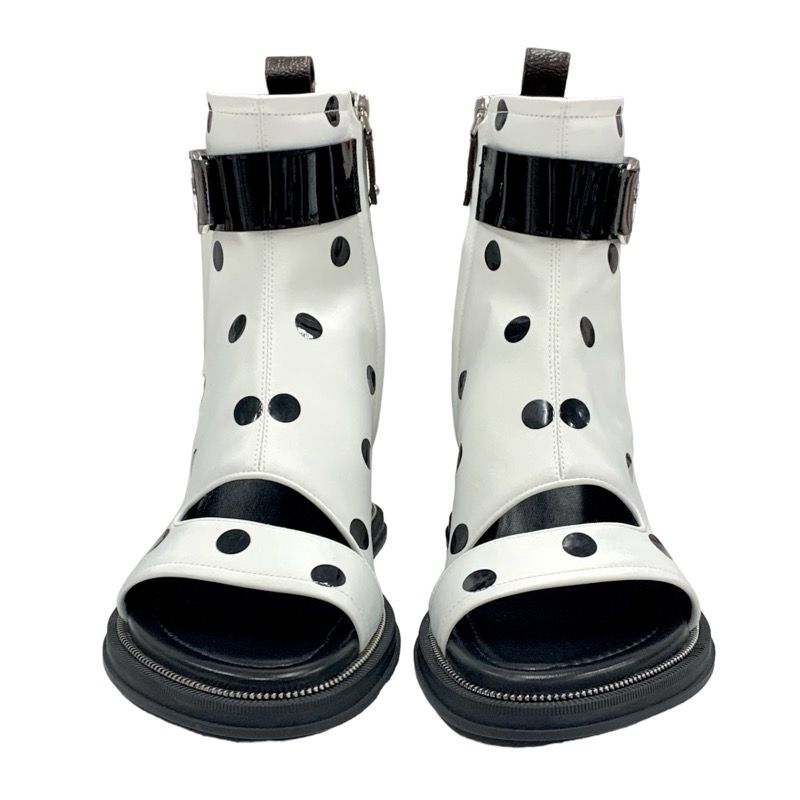 Louis Vuitton Moonlight Line Boots Short Boots Shoes Satin White Black Ankle