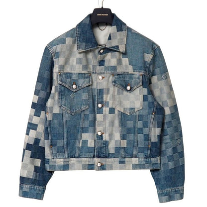 Louis Vuitton Damier Classic Denim Jacket Size 50