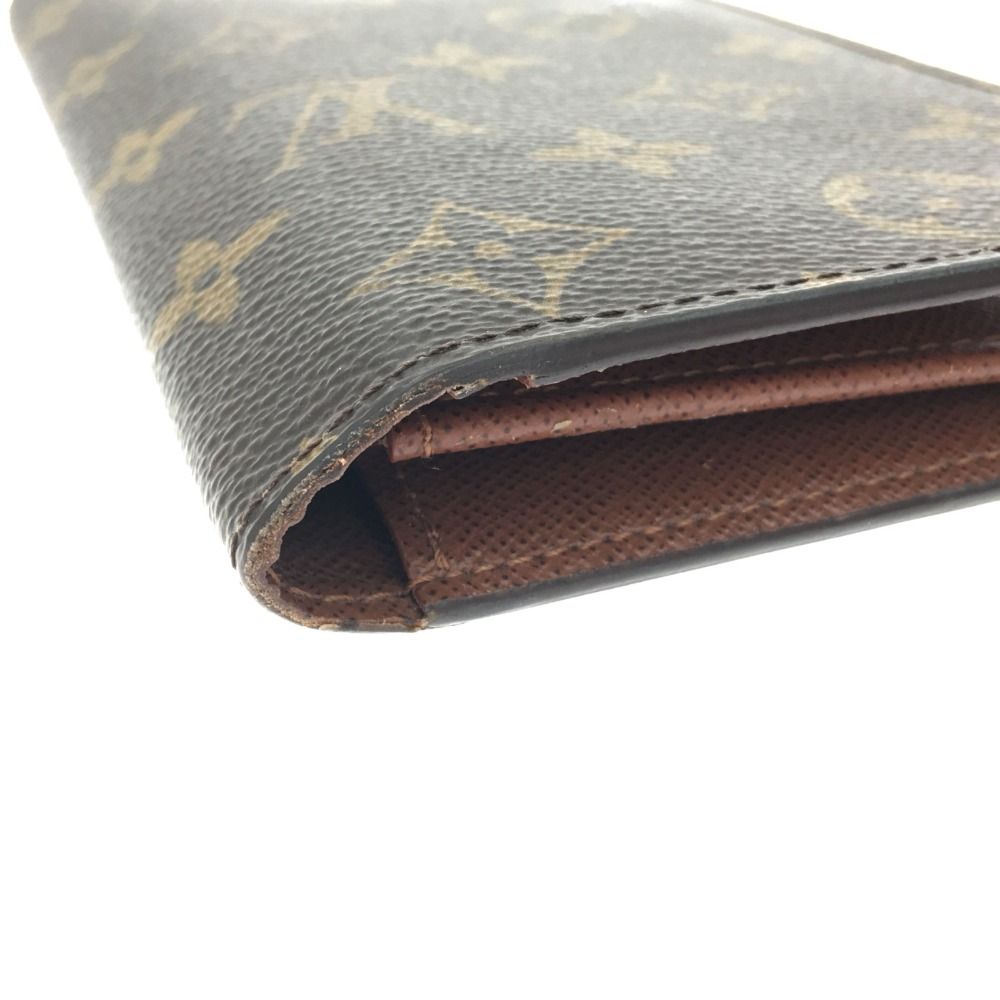 Louis Vuitton Long Wallet Damier Portefeuille Brother M66540 Brown