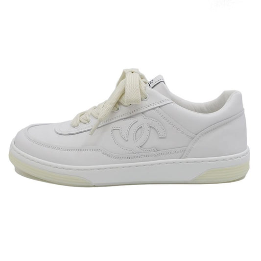 Chanel Coco Mark Sneakers 24 P Size 37
