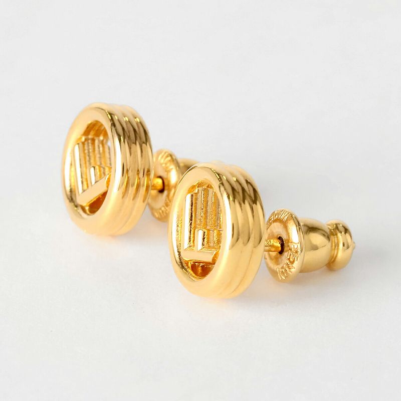 Fendi Earrings F Is Fendi Soft Togo Old