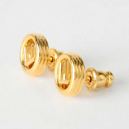 Fendi Earrings F Is Fendi Soft Togo Old