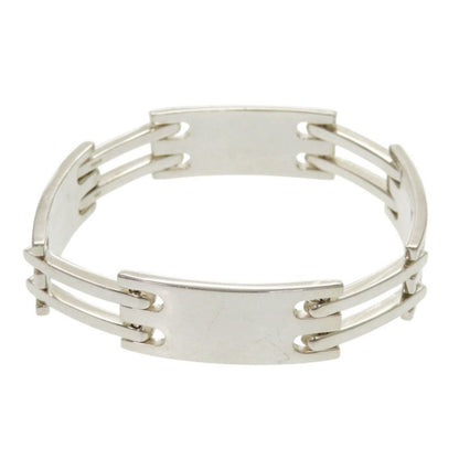 Gucci Logo Plated Silver 925 Bracelet 0516 Gucci