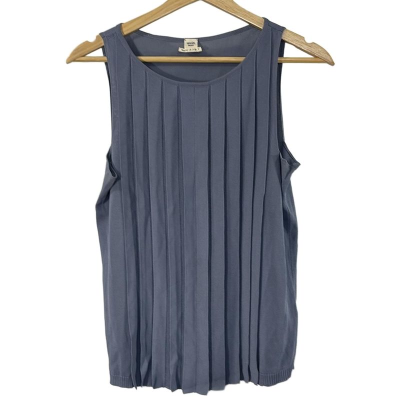 Hermes Ensemble Women - Blue Gray Pleated