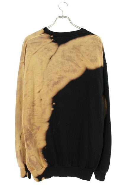 Balenciaga 17AW 486095 Twk44 Bleached Homme Embroidered Oversized Sweatshirt