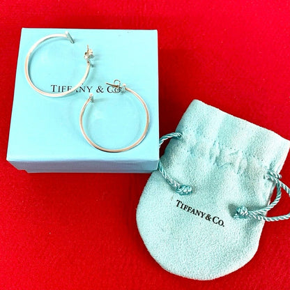 Tiffany & Co T-wire Hoop Earrings