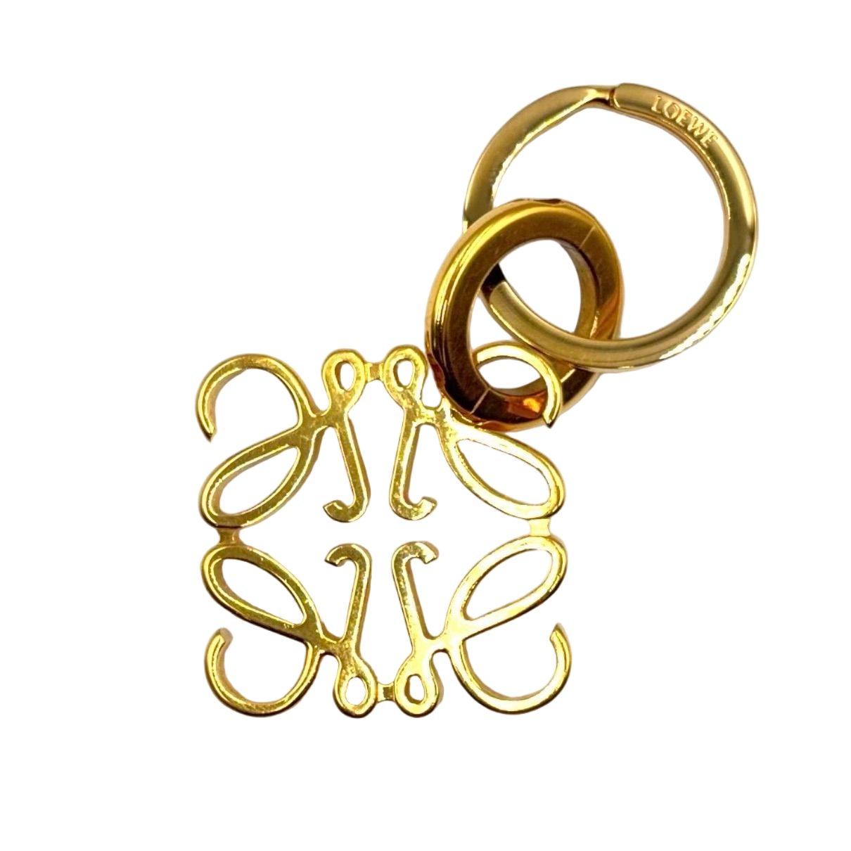 Loewe Anagram Gold Plated Key