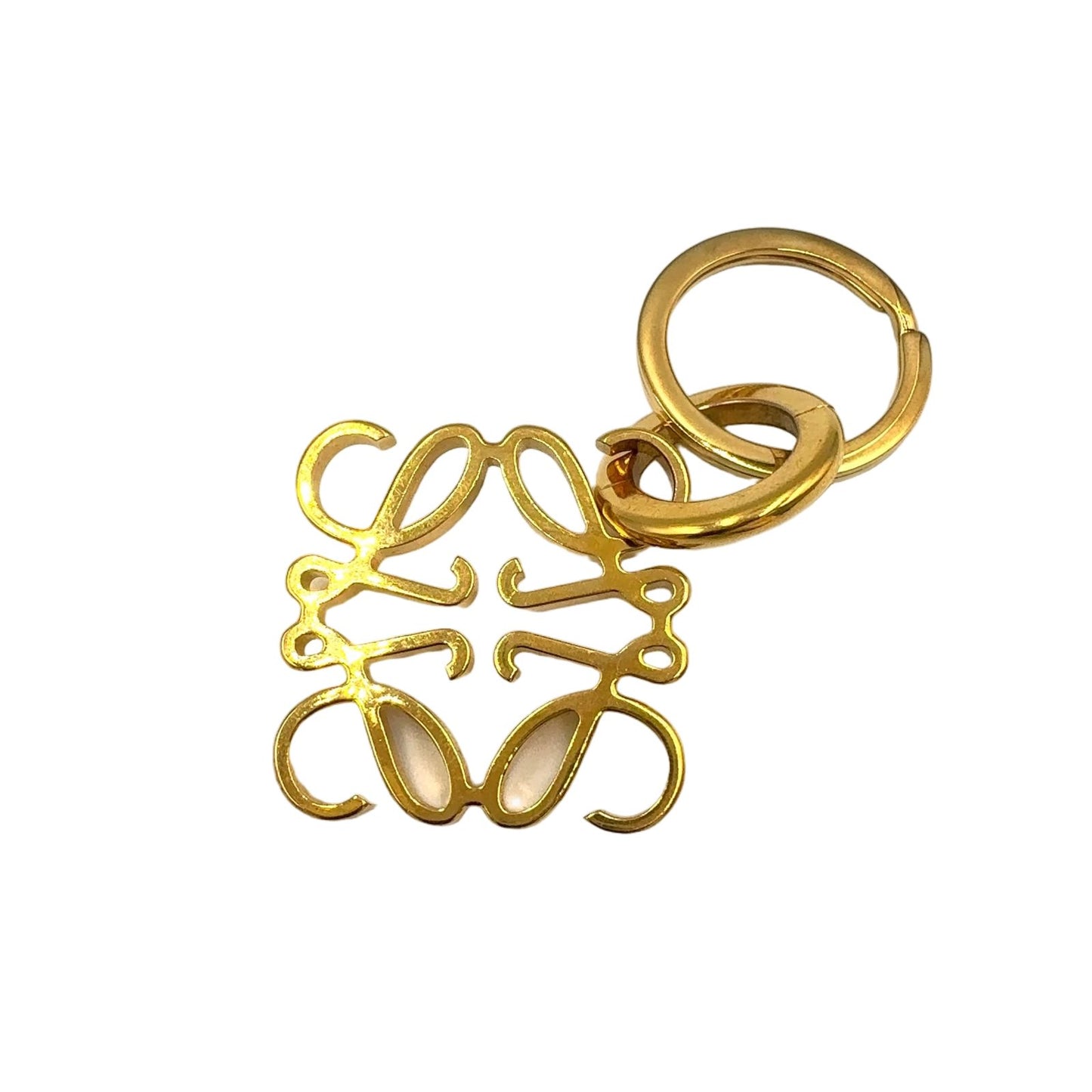 Loewe Anagram Gold Plated Key — view 2