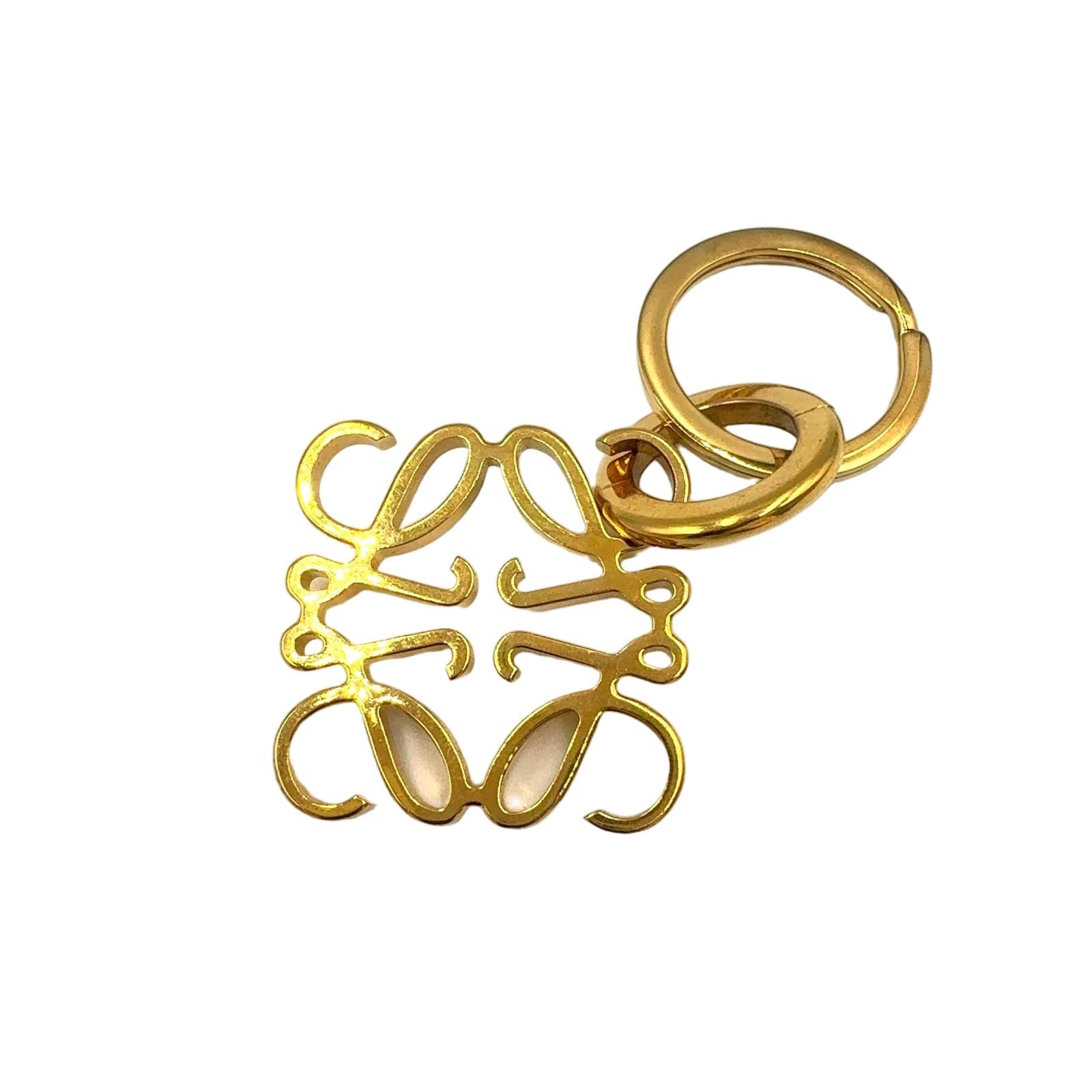 Loewe Anagram Gold Plated Key — view 2