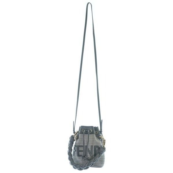 Fendi Shoulder Bag Gray — view 3