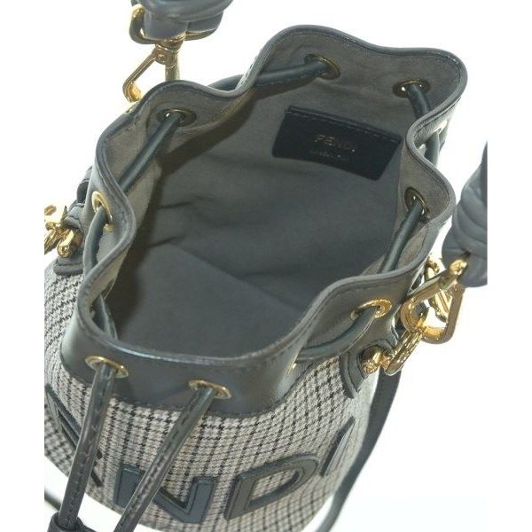 Fendi Shoulder Bag Gray — view 4