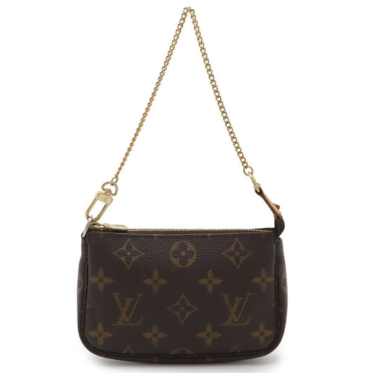 Louis Vuitton Monogram Mini Pochette Pouch Multi