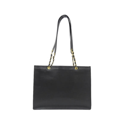Chanel CC Lambskin Tote Vintage Bag Black — view 2