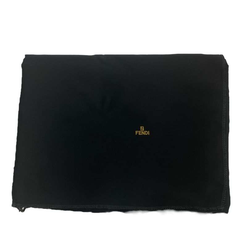 Fendi Stole Scarf Cashmere Sable Blawan With Storage Bag