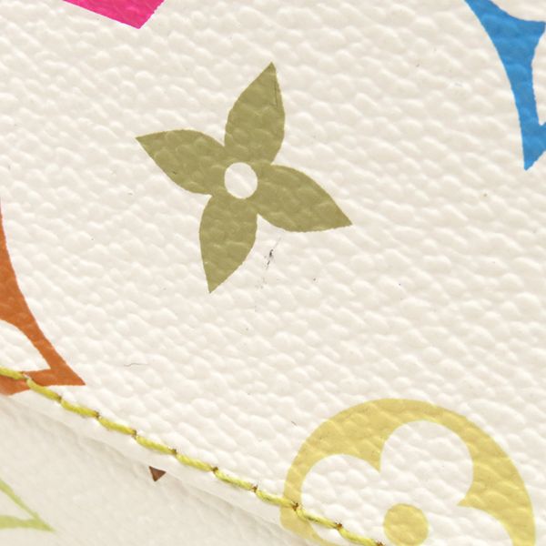 Louis Vuitton 2way Bag Judy GM Monogram Multicolor Bronze Gold Hardware White