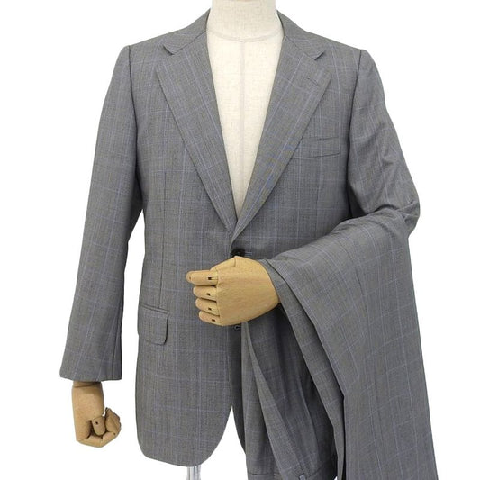 Hermes Current Tag Silk Wool Super120s Dress Tailored Suit 2 Piece Jacket