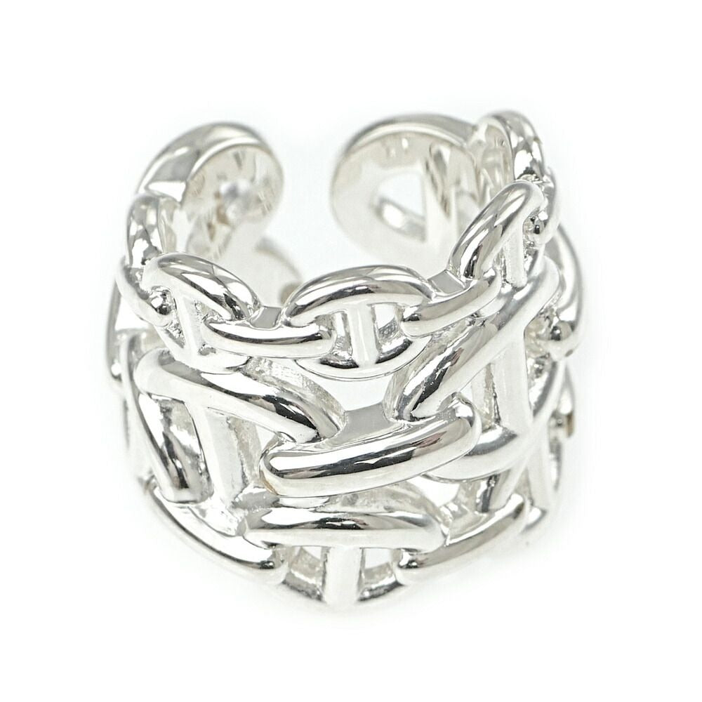 Hermes Ring Chaine D'ancre GM 46 Silver