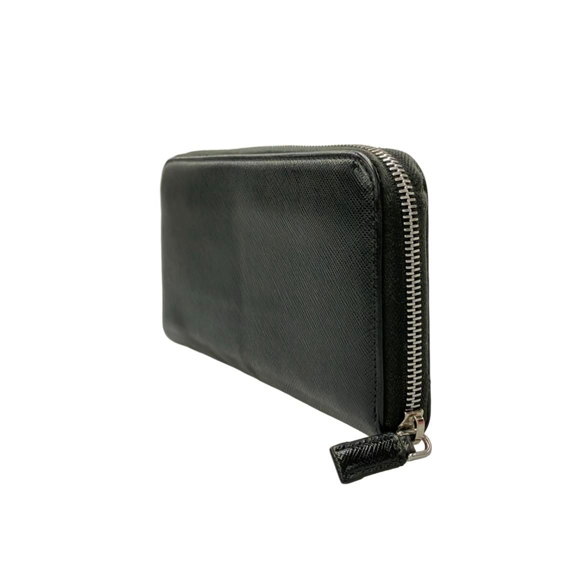 Prada Zip Around Wallet Saffiano — view 2