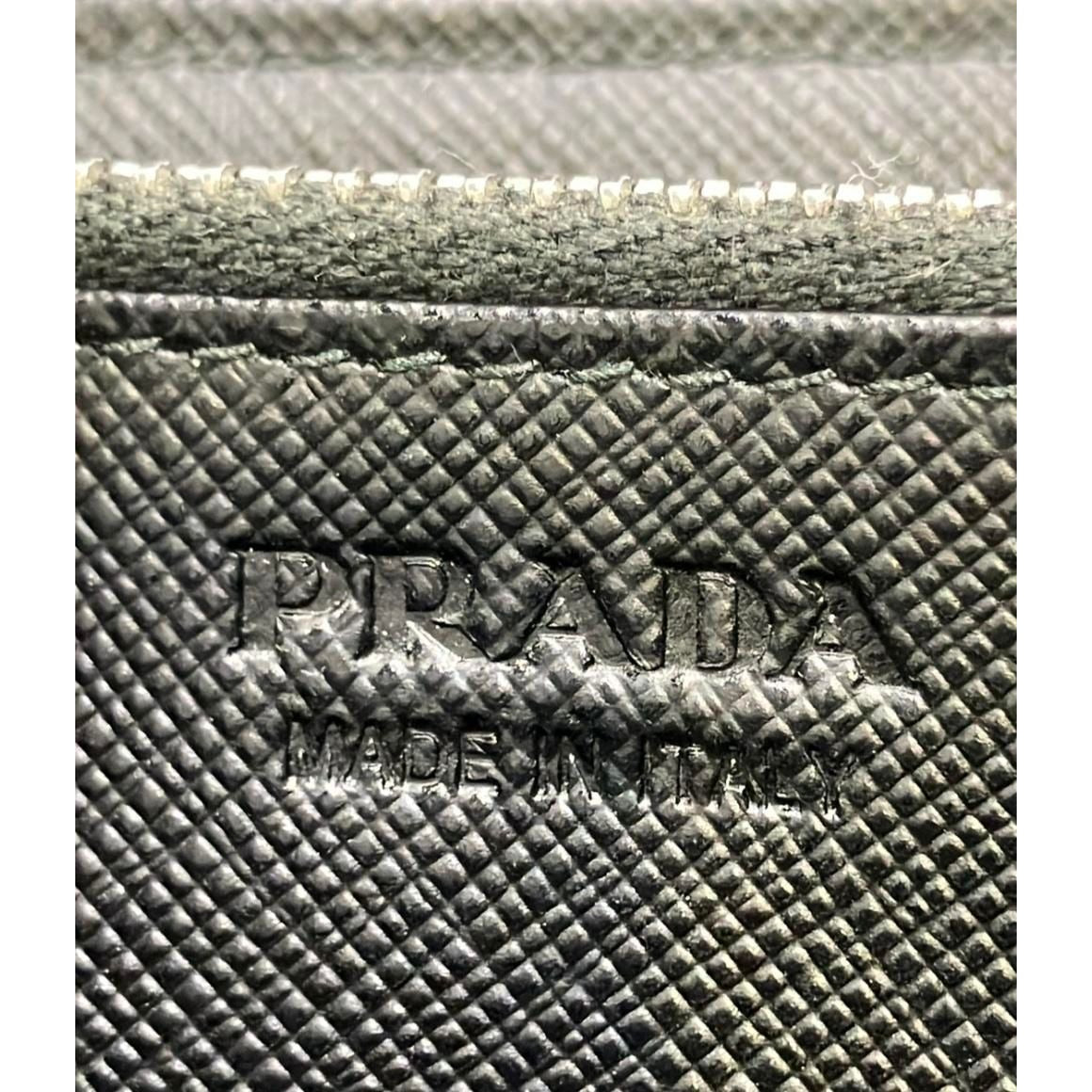 Prada Zip Around Wallet Saffiano — view 4