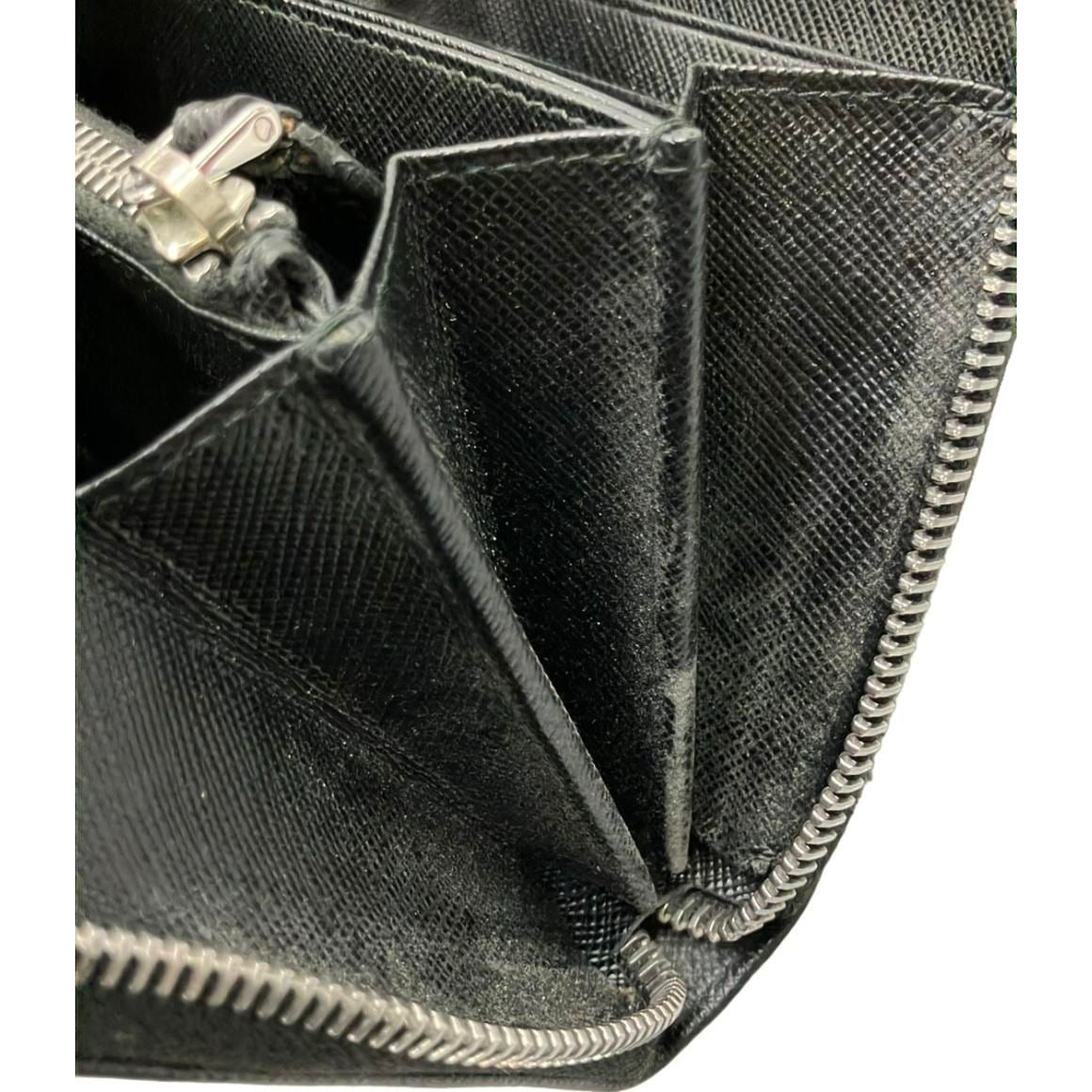Prada Zip Around Wallet Saffiano — view 9