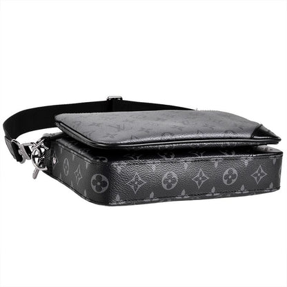 Louis Vuitton Trio Messenger Shoulder Bag M69443 Monogram Eclipse With Built-in