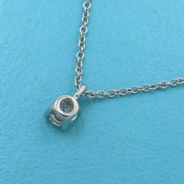 Tiffany & Co Solitaire Diamond Necklace /d017ct
