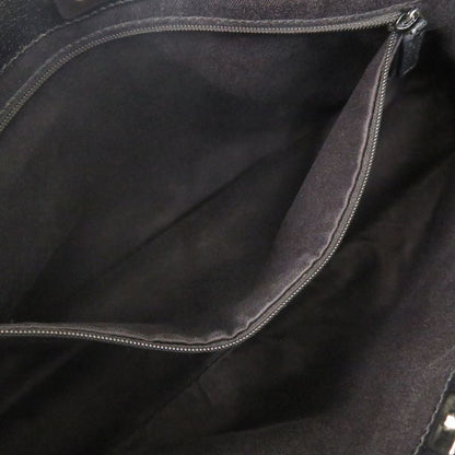Gucci 113015 GG Canvas Black Handbag Tote Bag Black 1141 Gucci