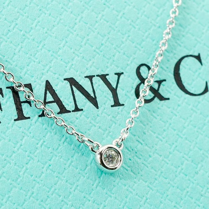 0.05ct Tiffany & Co By-the-yard Diamond Necklace 24-3936