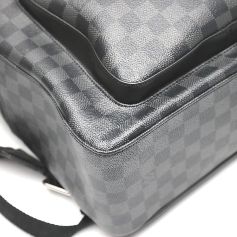 Louis Vuitton N41473 Damier Graphite Josh Backpack Daypack Louis Vuitton