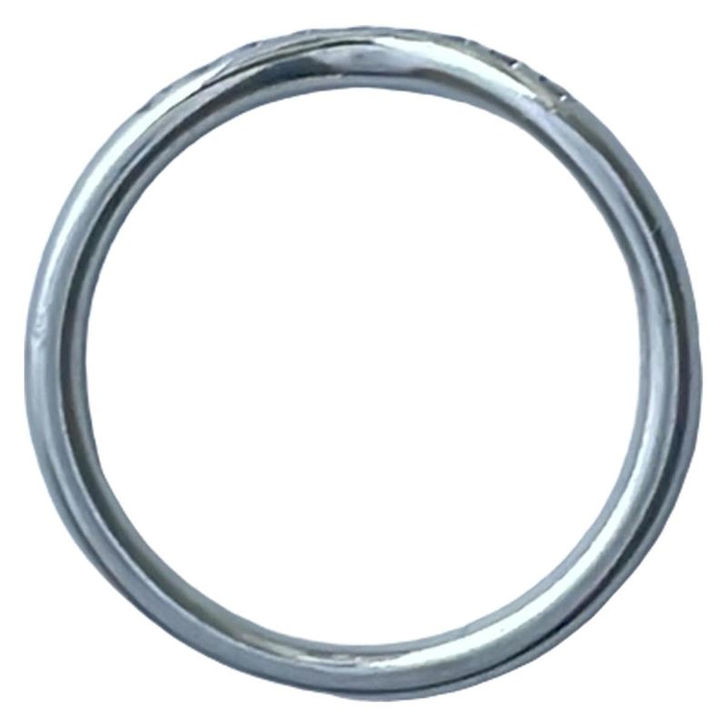 Tiffany & Co Ring Curved Band Ring Pt950 X Diamonds 9P Diamonds / Approx Size 7