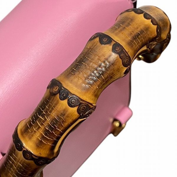 Gucci Bamboo 702106 3WAY Backpack Bag Shoulder Bag Handbag Women